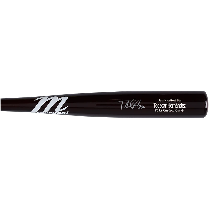 Teoscar Hernandez Los Angeles Dodgers Autographed Marucci Game Model Bat