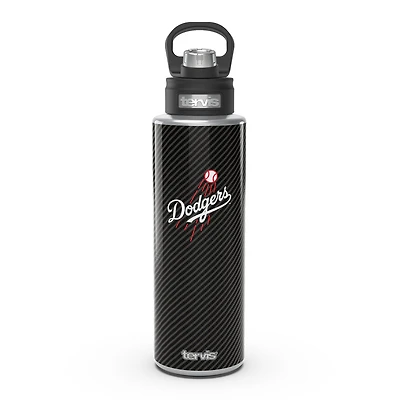 Tervis Dodgers de Los Angeles 40oz. Bouteille d'eau à large goulot en fibre de carbone