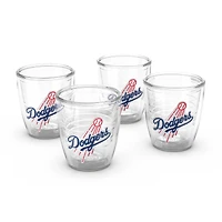 Tervis Los Angeles Dodgers paquet de quatre 12oz. Ensemble de gobelets emblème