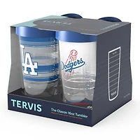 Tervis Los Angeles Dodgers paquet de quatre 16oz. Ensemble de gobelets classiques