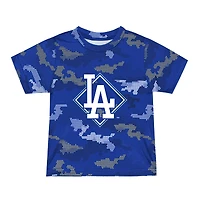 Toddler Fanatics Royal Los Angeles Dodgers Field Ball T-Shirt & Shorts Set
