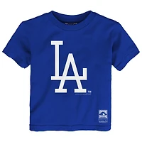Toddler Mitchell & Ness  Royal Los Angeles Dodgers Retro Logo T-Shirt