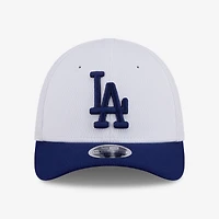 Toddler New Era  White Los Angeles Dodgers Baseball 39THIRTY M-Crown Adjustable Hat