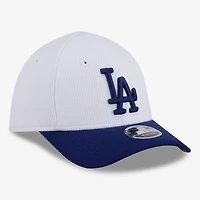Toddler New Era  White Los Angeles Dodgers Baseball 39THIRTY M-Crown Adjustable Hat