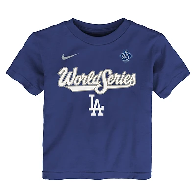 Toddler Nike Royal Los Angeles Dodgers 2025 World Series Authentic Collection T-Shirt