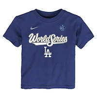 Toddler Nike Royal Los Angeles Dodgers 2025 World Series Authentic Collection T-Shirt