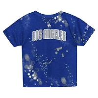 Ensemble t-shirt et short Outerstuff Royal Los Angeles Dodgers pour tout-petits, motif frappeur suppléant