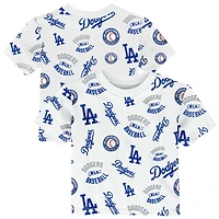 Toddler Outerstuff  White Los Angeles Dodgers Run Down T-Shirt
