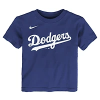 Toddler Yoshinobu Yamamoto Royal Los Angeles Dodgers Name & Number T-Shirt