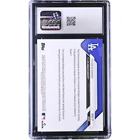 Carte Tyler Glasnow des Dodgers de Los Angeles 2025 Topps Now '25 Champions des Séries mondiales #WS-7, authentifiée CGC (n° 10)