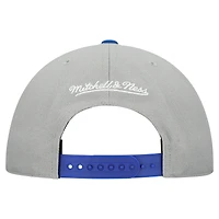 Casquette ajustable unisexe Mitchell & Ness grise Los Angeles Dodgers Basic Coop Pro