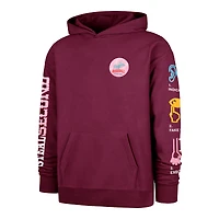 Unisex '47  Burgundy Los Angeles Dodgers Earl Foundation Hoodie