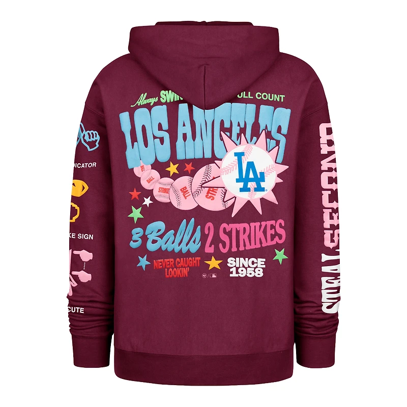 Unisex '47 Burgundy Los Angeles Dodgers Earl Foundation Hoodie