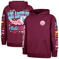 Unisex '47  Burgundy Los Angeles Dodgers Earl Foundation Hoodie