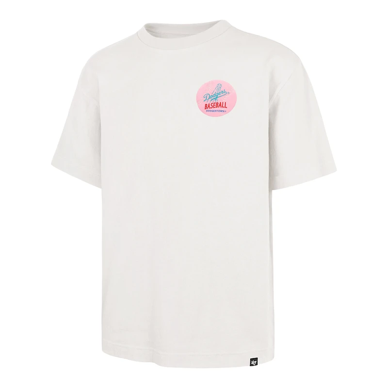 Unisex '47 Cream Los Angeles Dodgers Turnpike Chuck Foundation T-Shirt