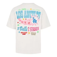 Unisex '47  Cream Los Angeles Dodgers Turnpike Chuck Foundation T-Shirt