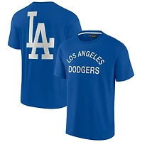 T-shirt unisexe Fanatics Royal Los Angeles Dodgers Elements super doux à manches courtes