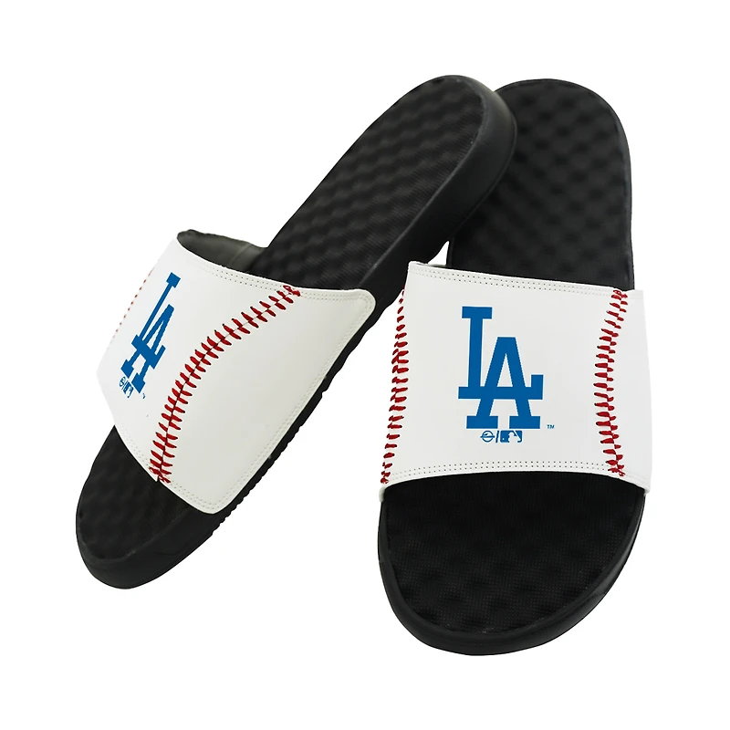 Sandales unisexes ISlide Los Angeles Dodgers à motif baseball