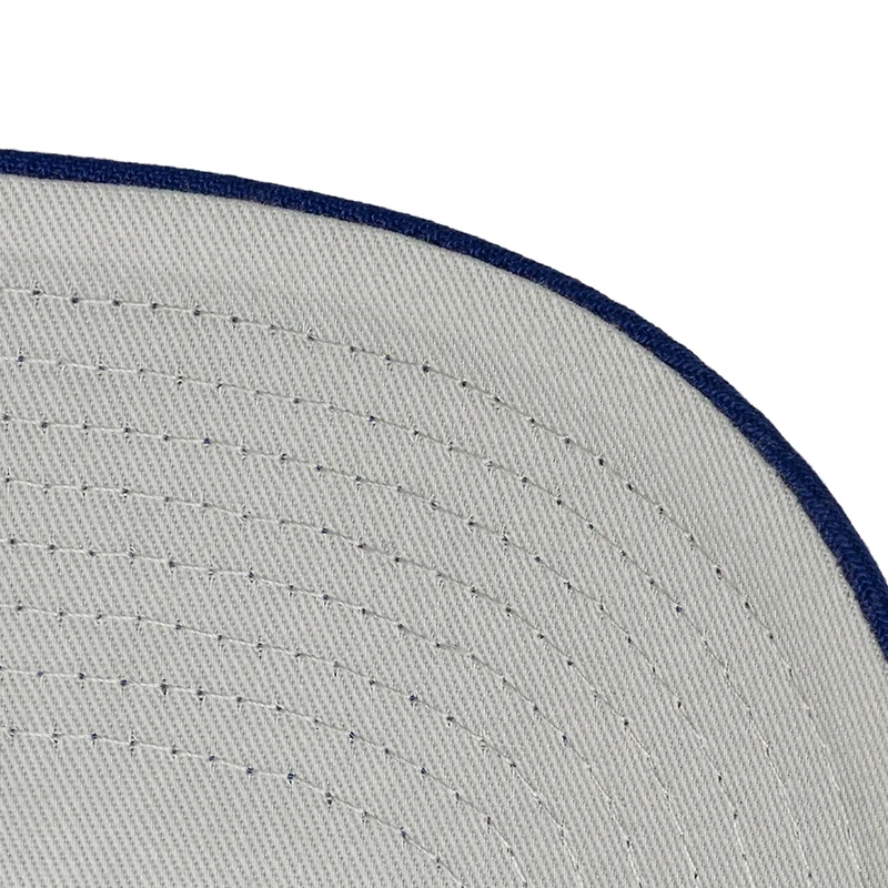Casquette unisexe Mitchell & Ness blanche/bleu roi Los Angeles Dodgers XL Script Pro Crown ajustable