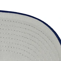 Casquette unisexe Mitchell & Ness blanche/bleu roi Los Angeles Dodgers XL Script Pro Crown ajustable