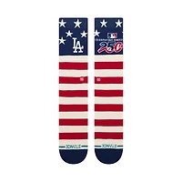 Unisex Stance Los Angeles Dodgers American's 250th Crew Socks