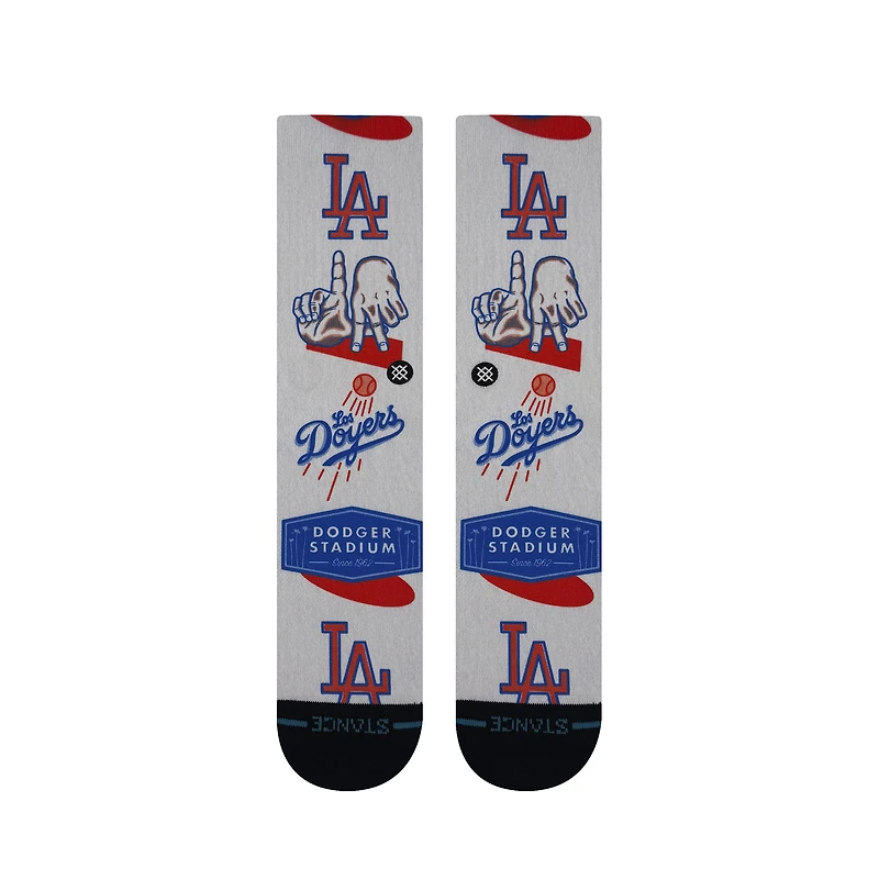 Chaussettes unisexes Stance Los Angeles Dodgers Local Crew