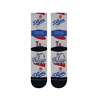 Chaussettes unisexes Stance Los Angeles Dodgers Local Crew