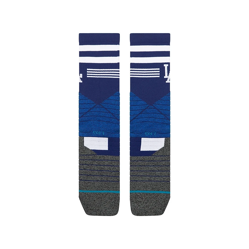 Chaussettes unisexes Stance Royal Los Angeles Dodgers Diamond Pro Crew