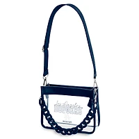 Sac bandoulière mini à chaîne en plastique WEAR by Erin Andrews Los Angeles Dodgers