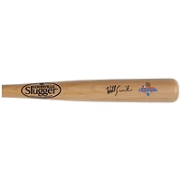 Batte de baseball Louisville Slugger autographiée par Will Smith des Dodgers de Los Angeles, champions de la Série mondiale 2024