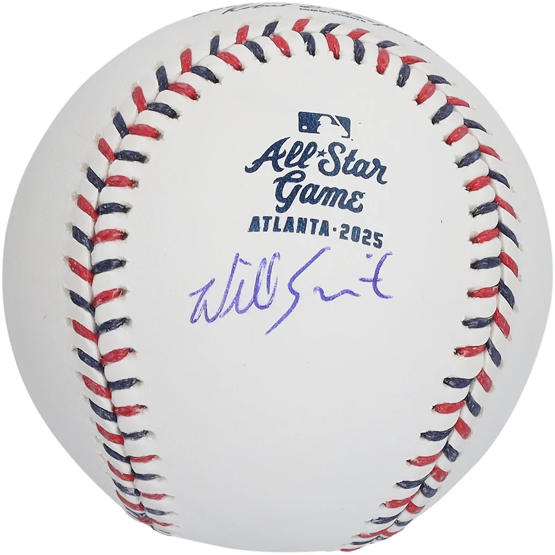 Logo autographié par Will Smith des Dodgers de Los Angeles pour le match des étoiles de la MLB 2025