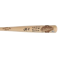 Bâton de baseball Pillbox Bat Company autographié par Will Smith, des Dodgers de Los Angeles, champions des Séries mondiales 2025, avec inscriptions multiples - Édition limitée à 25 exemplaires