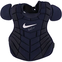 Protection thoracique Nike bleu marine autographiée et portée en match par Will Smith des Dodgers de Los Angeles lors de la saison 2024 de la MLB