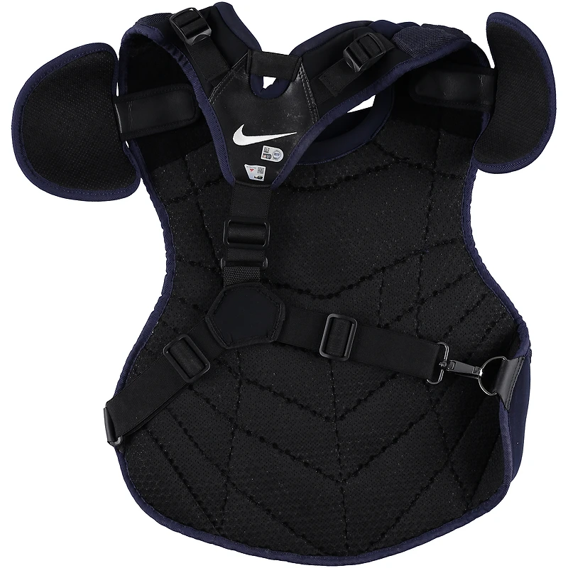 Protection thoracique Nike bleu marine autographiée et portée en match par Will Smith des Dodgers de Los Angeles lors de la saison 2024 de la MLB