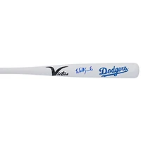 Bâton miniature Victus autographié par Will Smith, des Dodgers de Los Angeles, avec identification de l'équipe.