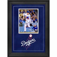 Photographie encadrée de luxe autographiée de Will Smith des Dodgers de Los Angeles 8" x 10"