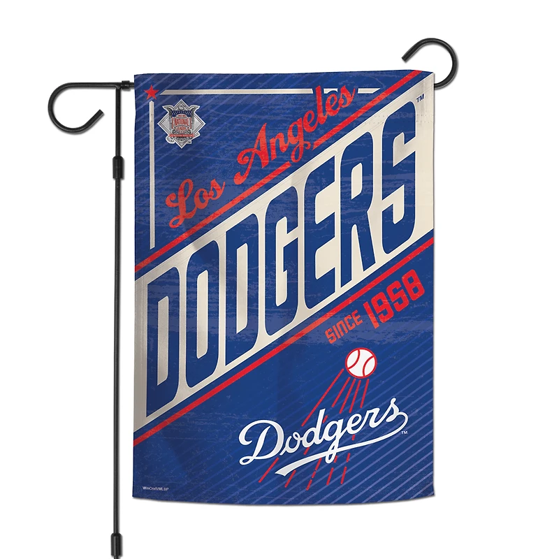 WinCraft Los Angeles Dodgers 12" x 18" Cooperstown Collection Double-Sided Garden Flag