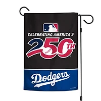 WinCraft Los Angeles Dodgers 12" x 18" Double-Sided America 250 Garden Flag