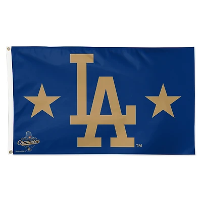 WinCraft Los Angeles Dodgers 2026 Gold Collection 3' x 5' Single-Sided Deluxe Flag