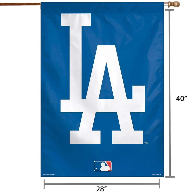 WinCraft Los Angeles Dodgers 28" x 40" Big Logo Single-Sided Vertical Banner