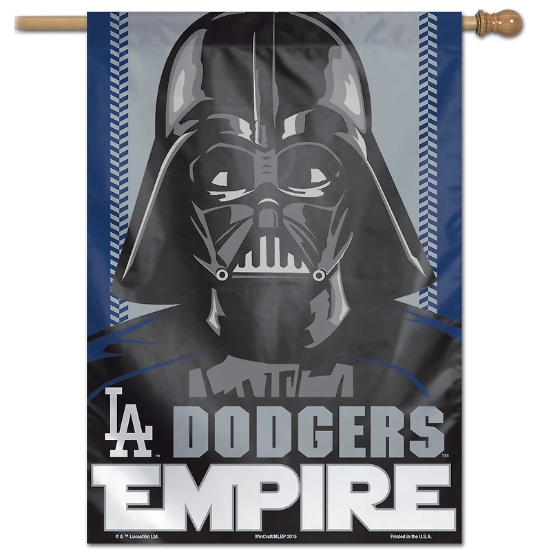 WinCraft Los Angeles Dodgers 28" x 40" Star Wars Empire Single-Sided Vertical Banner