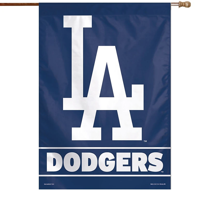 WinCraft Los Angeles Dodgers 71,1 x 101,6 cm Wordmark Maison Drapeau