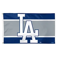 WinCraft Los Angeles Dodgers 3' x 5' Horizontal Stripe Deluxe Single-Sided Flag