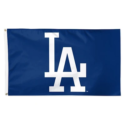 Drapeau simple face WinCraft Los Angeles Dodgers 3' x 5' avec logo principal