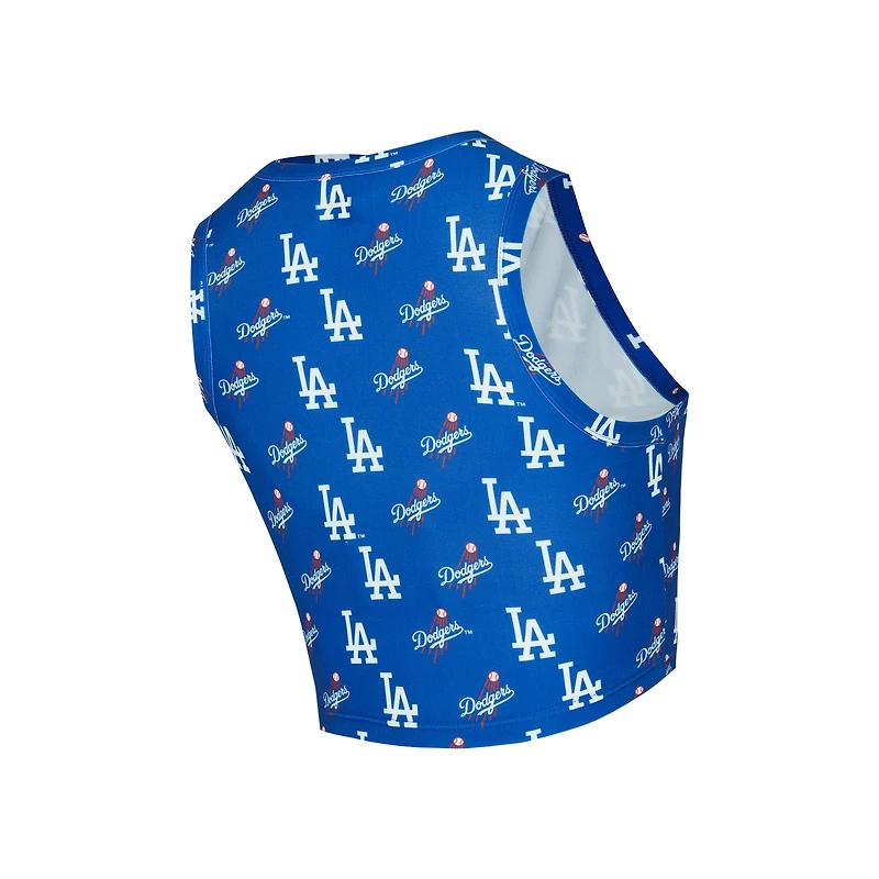 Women's Concepts Sport  Royal Los Angeles Dodgers Knit Tank Top & Skort Set