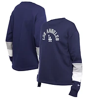 Sweat-shirt à enfiler Game Day Color bleu des Los Angeles Dodgers de New Era pour femme