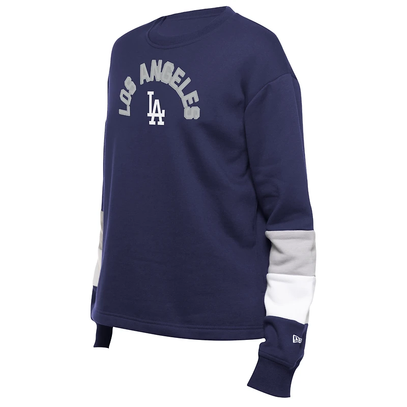 Sweat-shirt à enfiler Game Day Color bleu des Los Angeles Dodgers de New Era pour femme