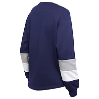 Sweat-shirt à enfiler Game Day Color bleu des Los Angeles Dodgers de New Era pour femme