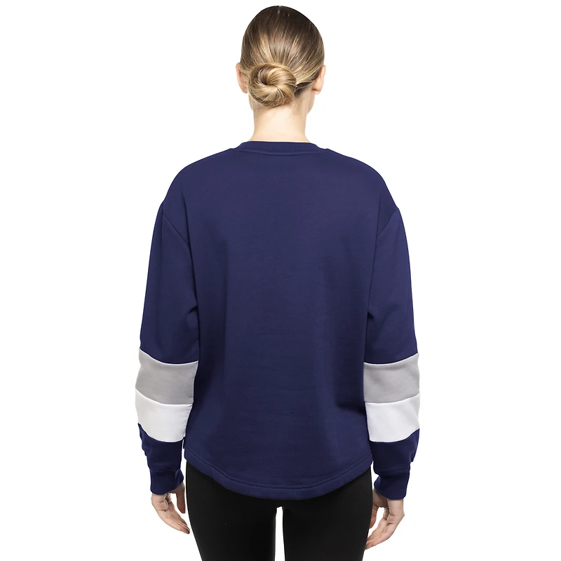 Sweat-shirt à enfiler Game Day Color bleu des Los Angeles Dodgers de New Era pour femme