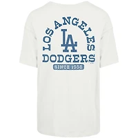 T-shirt Sadie Back Canyon des Dodgers de Los Angeles '47 Natural pour femme